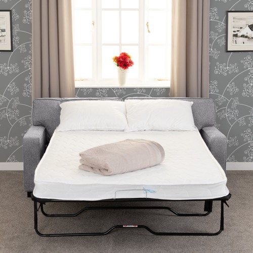 Eton sofa bed light grey - sofa,