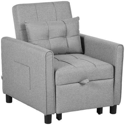 Convertible chair bed - 3-in-1,
