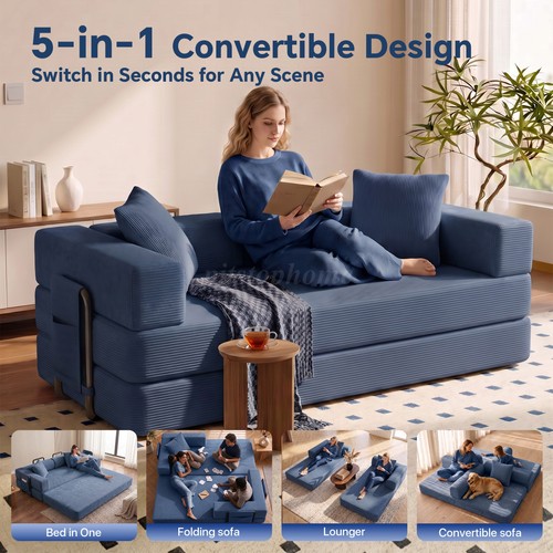 Space saving sofa bed - bed, couch