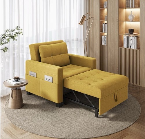Folding sleeper sofa bed - folding, pull