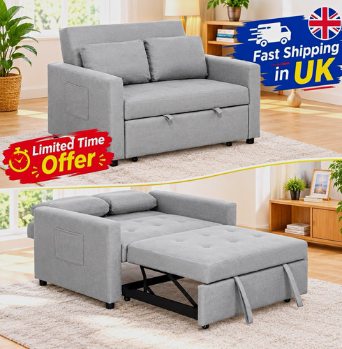 Convertible seater sofa bed - seater,