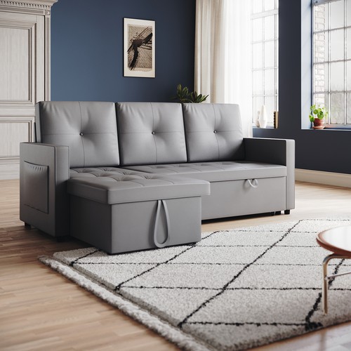 Seater pull out sofa bed - 3,