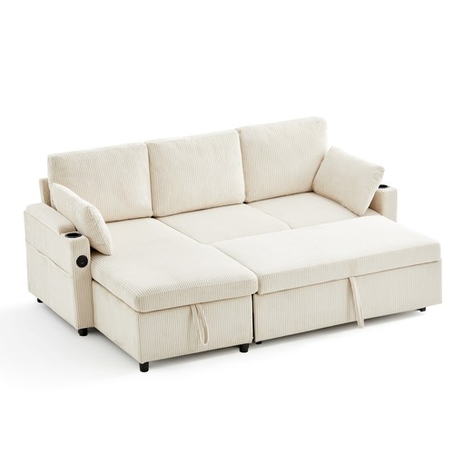 Corner sofa bed pull out - bed,