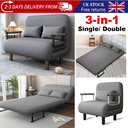 Folding sofa bed - folding, fabric