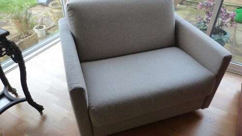 Folding sofa bed - sofa, out