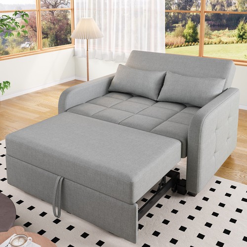 Folding sofa bed pull - bed, out