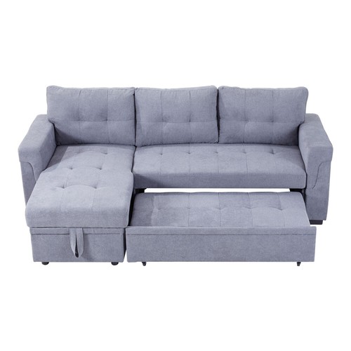 Seat sofa bed - 3, l-shaped
